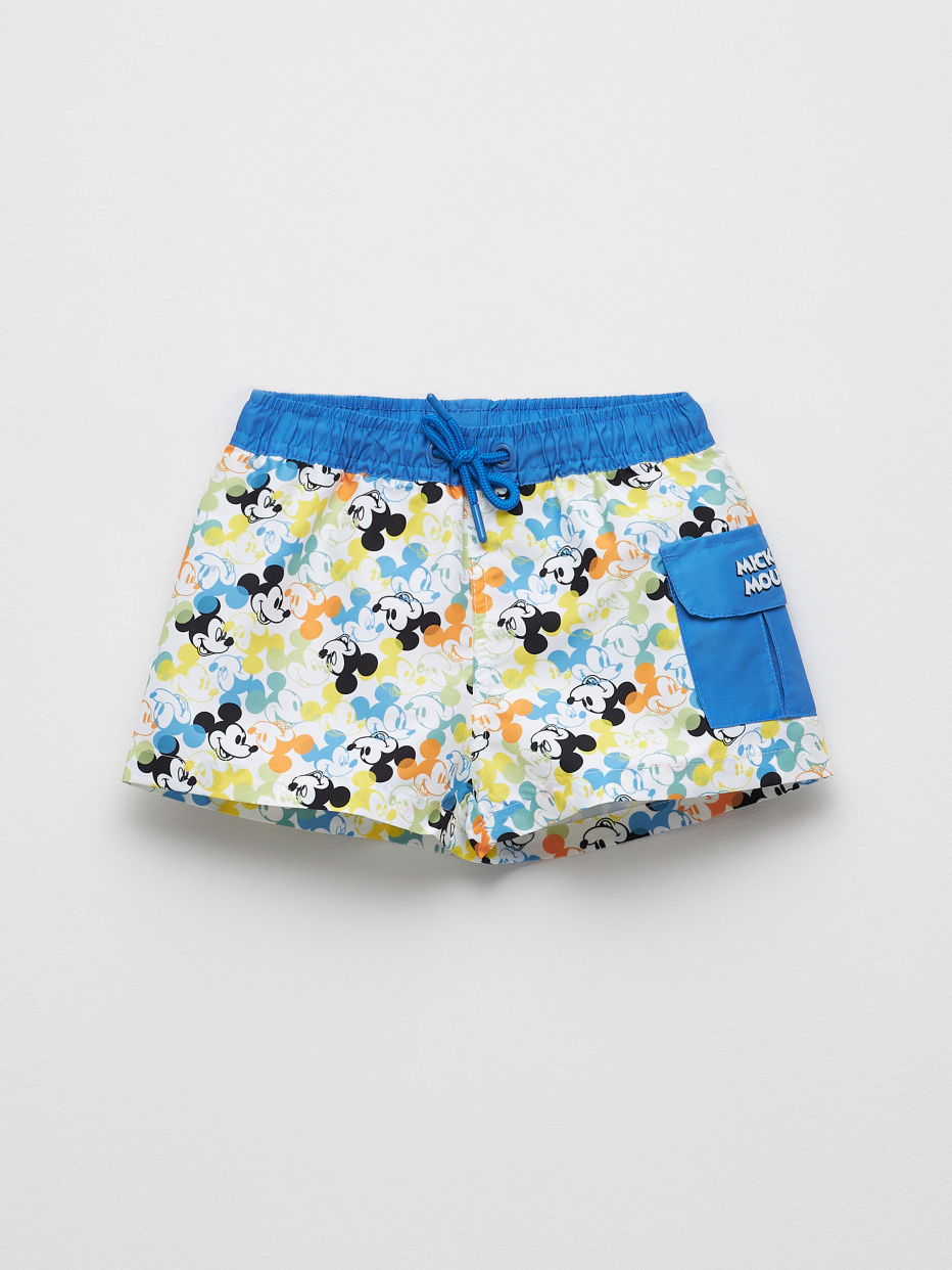 Пляжные шорты с принтом Disney Mickey Mouse для мальчиков, фото - 2