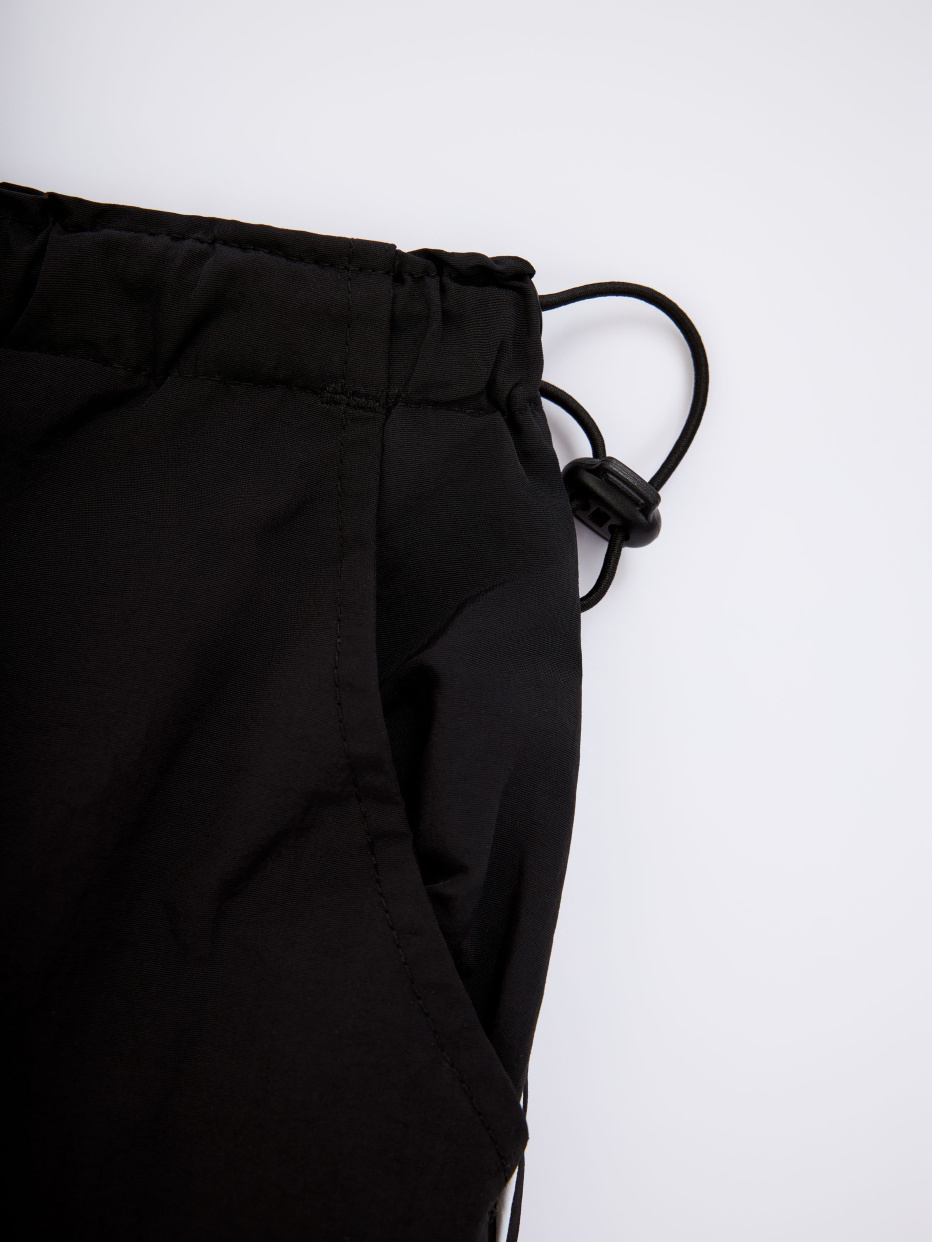 Нейлоновые брюки карго на подкладке для девочек, фото - 6