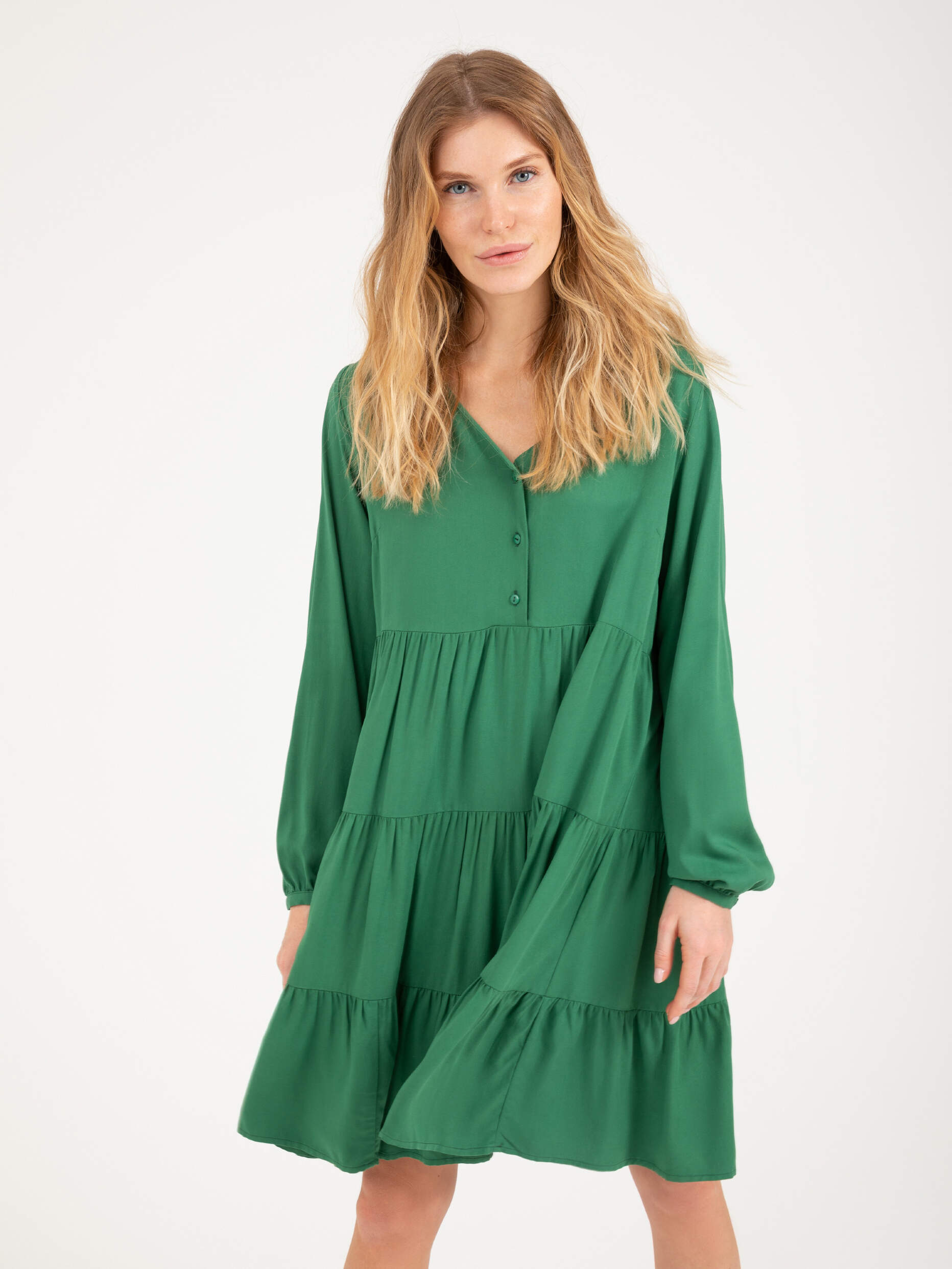 Платье Sela зеленое