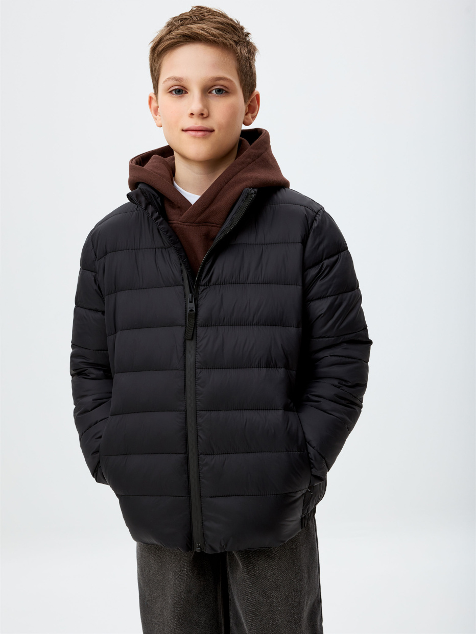 Базовая стеганая куртка для мальчиков, фото - 1