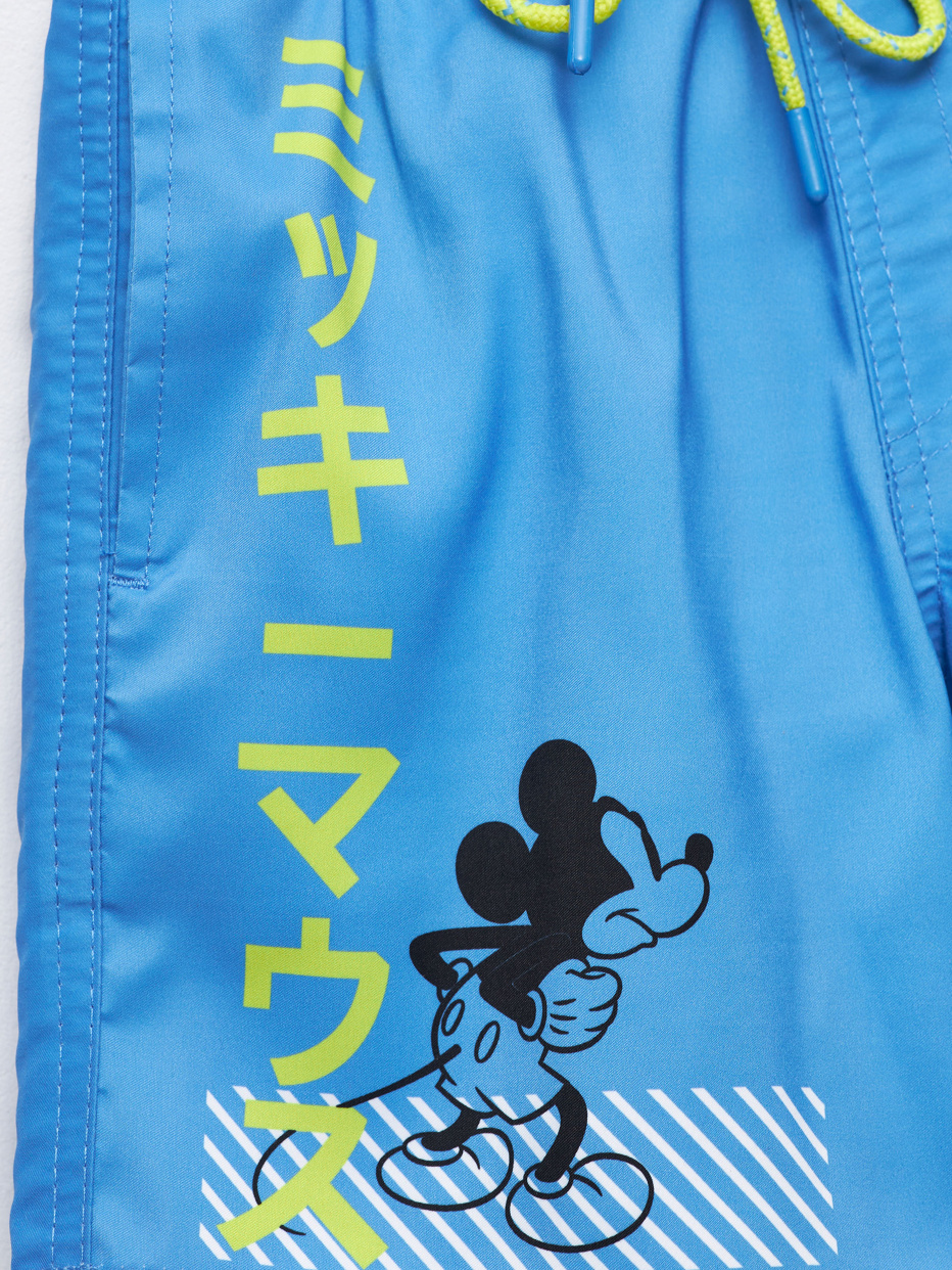 Пляжные шорты с принтом Disney Mickey Mouse для мальчиков, фото - 3