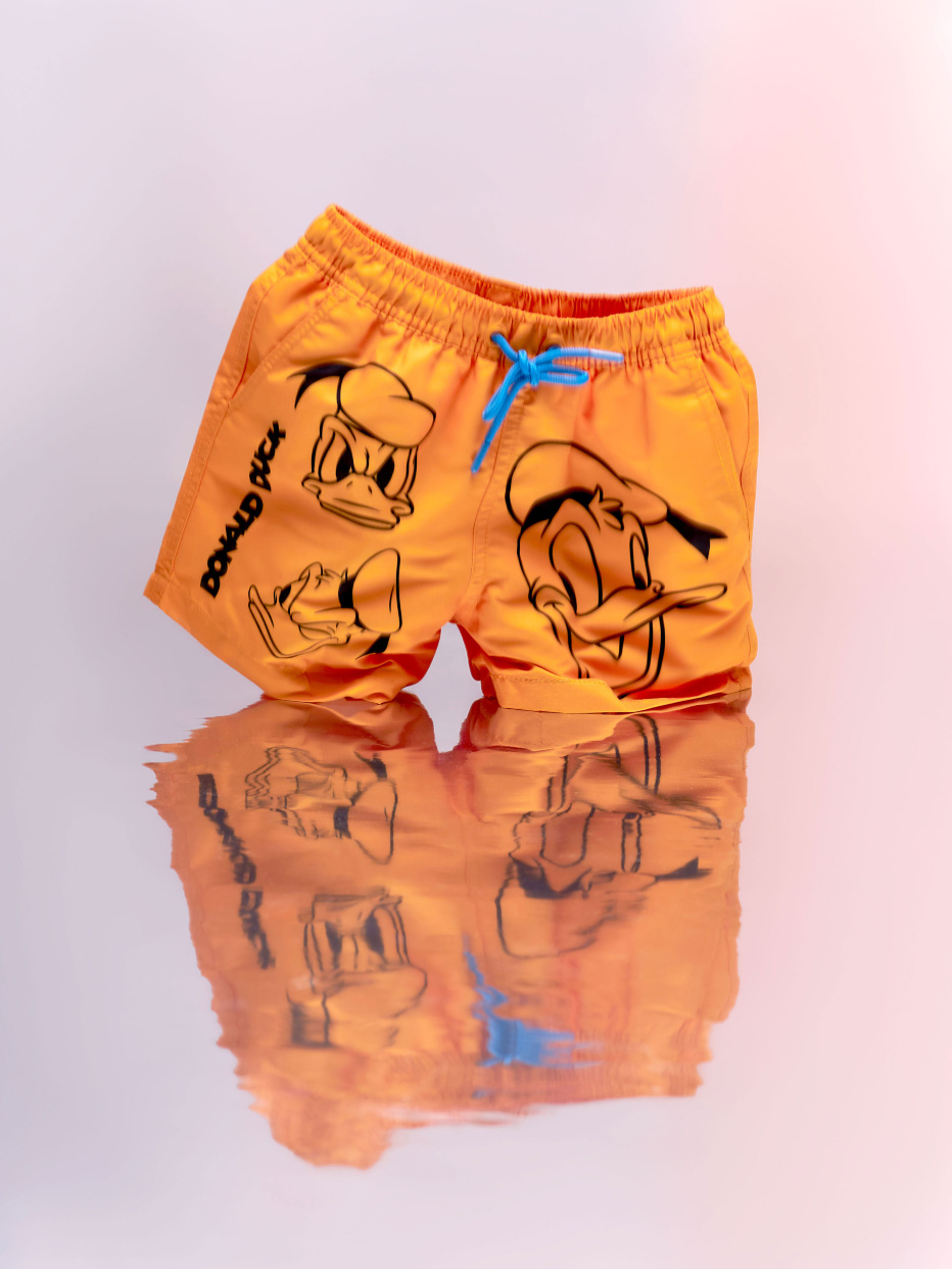 Пляжные шорты с принтом Disney Donald Duck для мальчиков, фото - 1