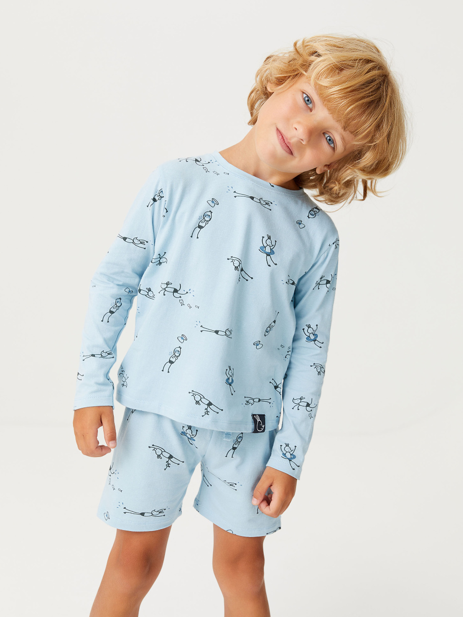 Трикотажная пижама для мальчиков, фото - 8