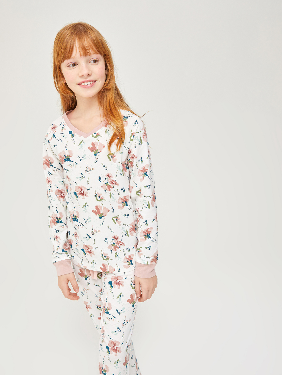трикотажная пижама для девочек, фото - 3
