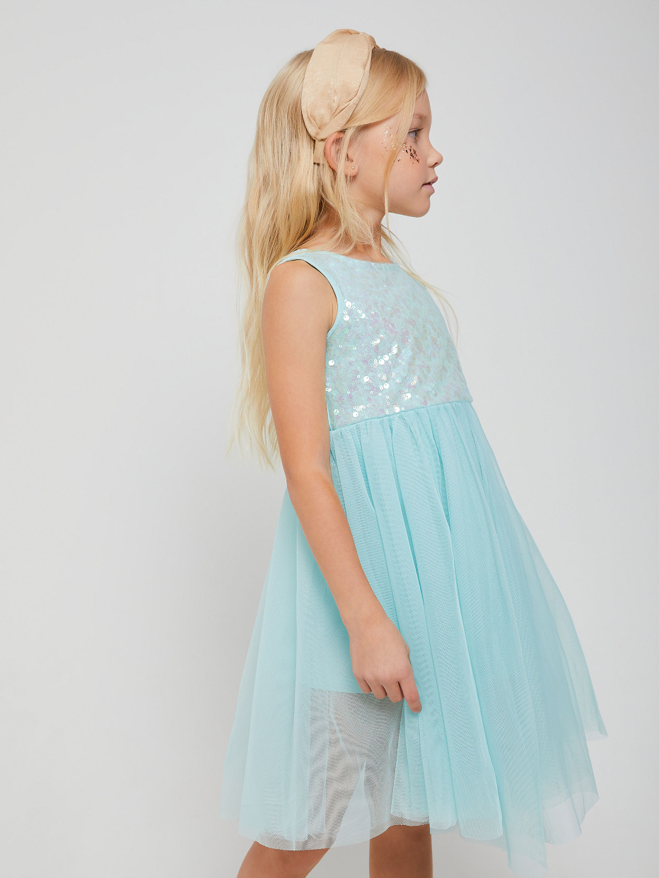 Платье с пайетками для девочек, фото - 6