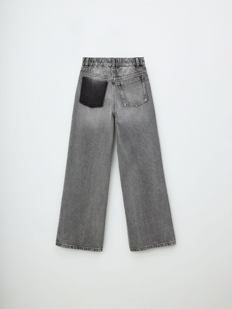 Рваные джинсы Loose Fit для девочек, фото - 4