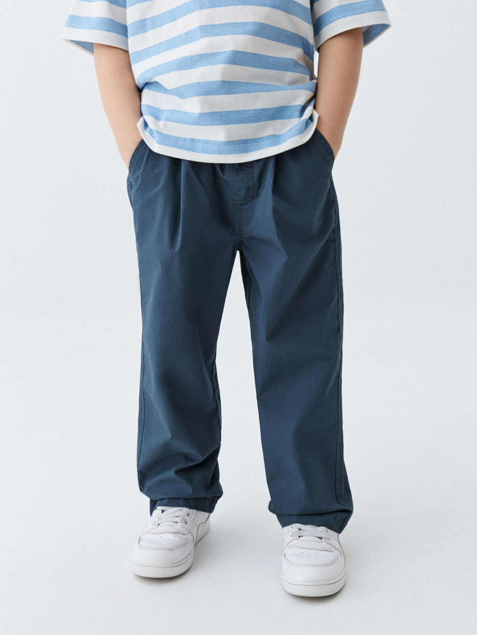 Хлопковые брюки для мальчиков, фото - 1