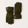 Водоотталкивающие перчатки с принтом для мальчиков, цвет темно-зеленый