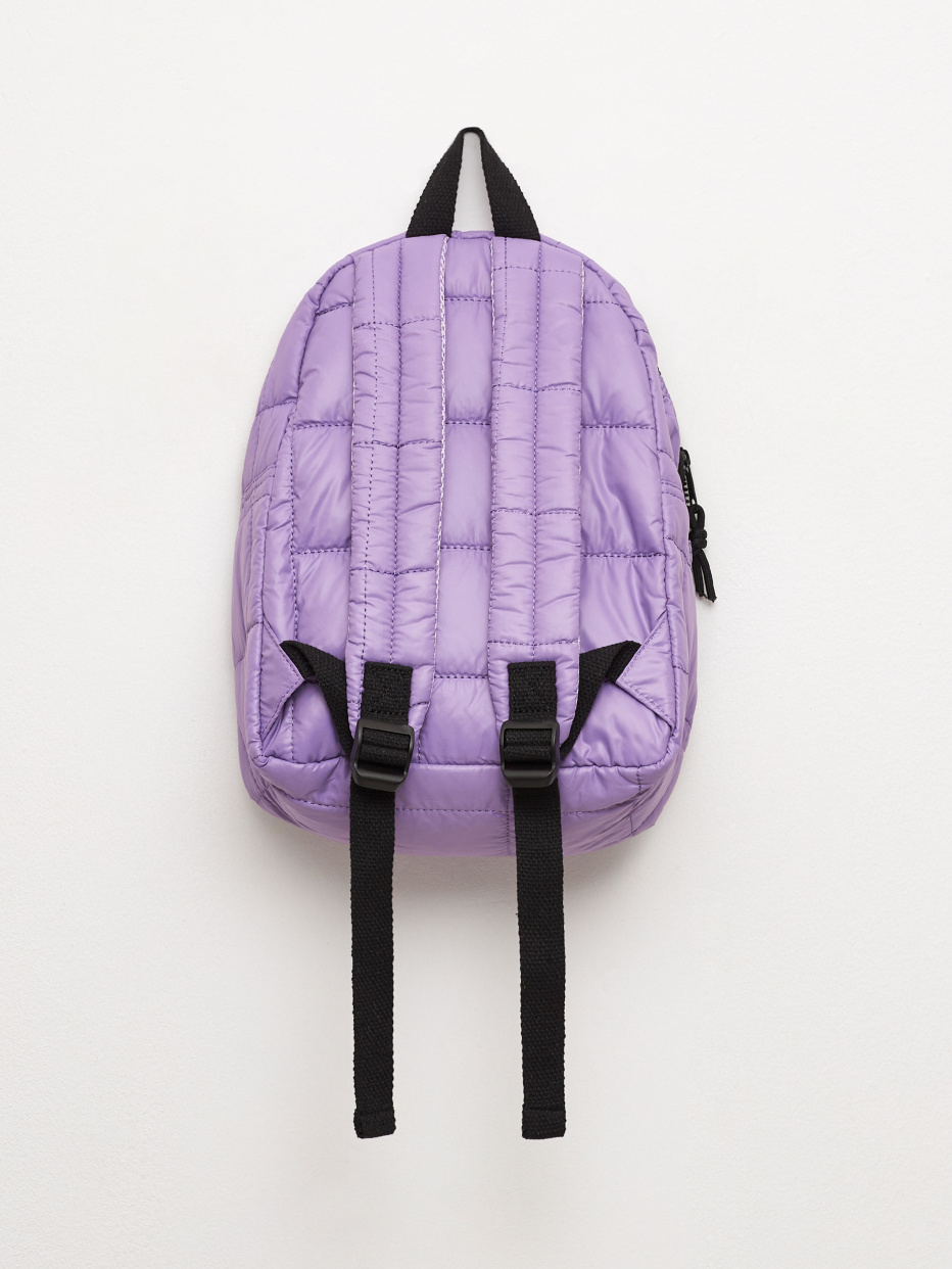 Дутый стеганый рюкзак для девочек, фото - 6
