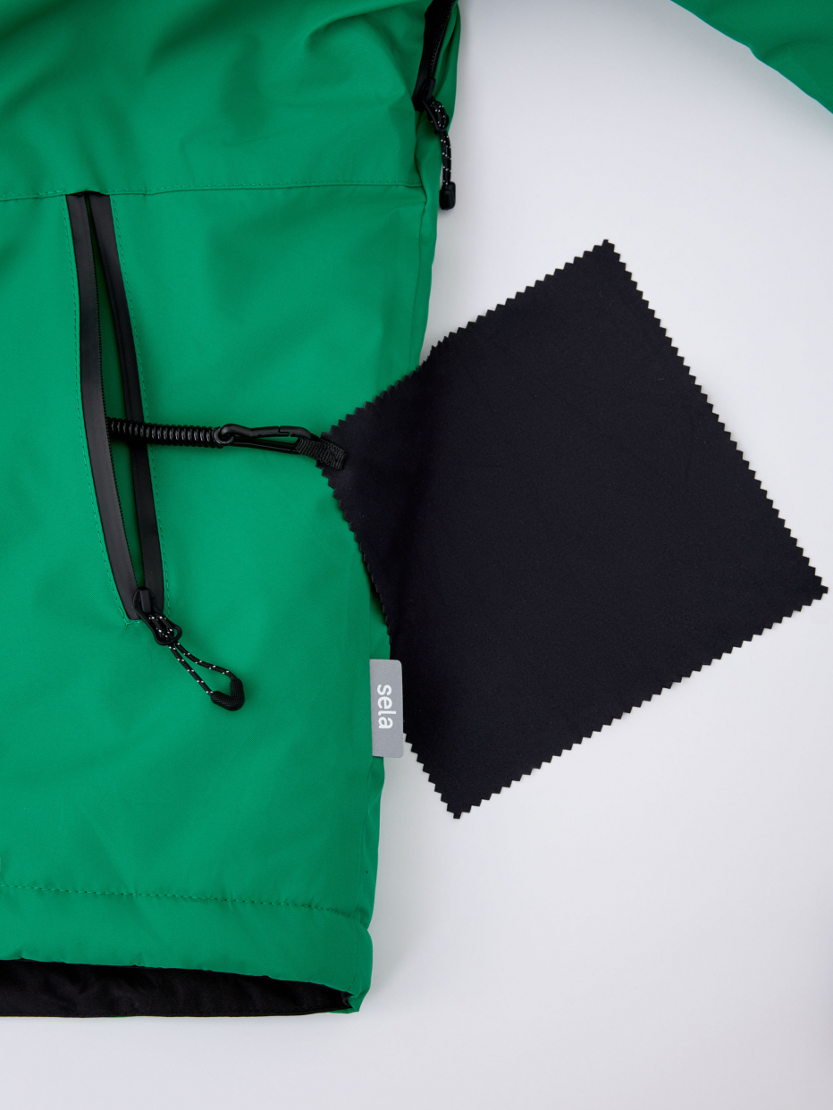 Горнолыжная куртка из технологичной мембраны с лямками для мальчиков, фото - 12