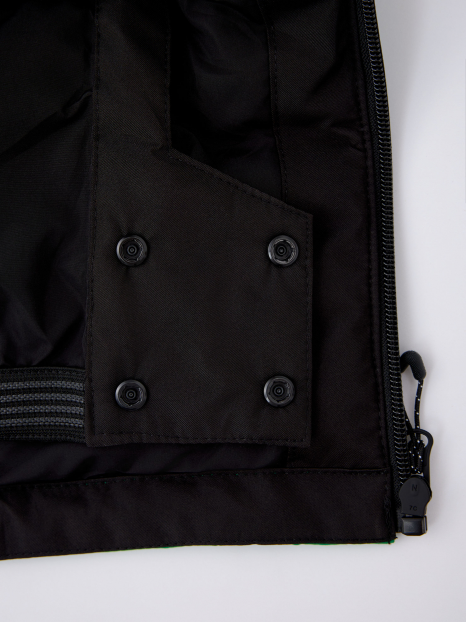 Горнолыжная куртка из технологичной мембраны с лямками для мальчиков, фото - 17
