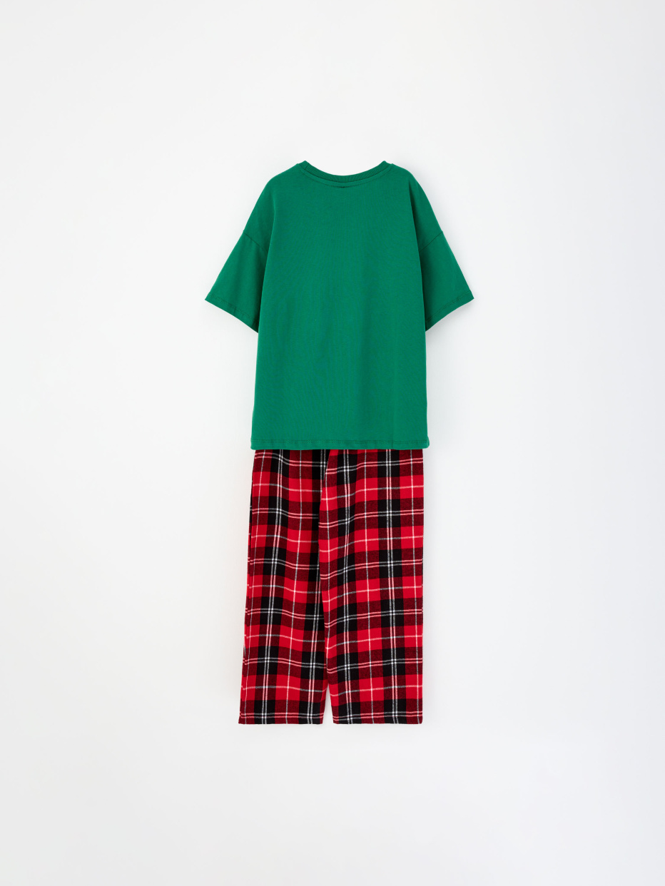 Пижама с брюками карго для девочек, фото - 5