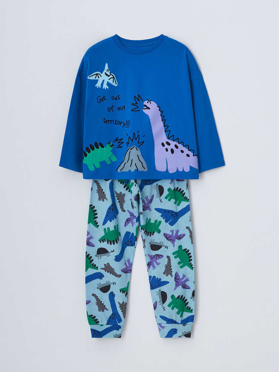 Пижама с принтом для мальчиков, фото - 2