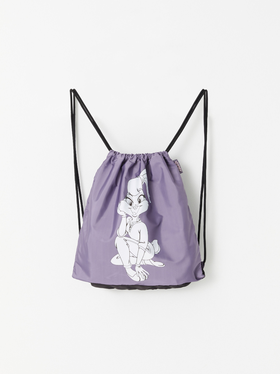Детская сумка-мешок детская с принтом Looney Tunes, фото - 1