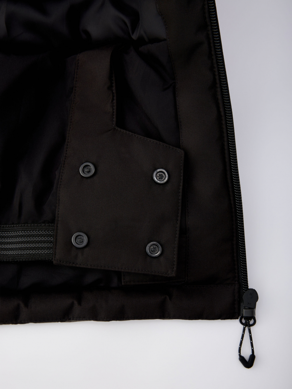 Горнолыжная куртка из технологичной мембраны с лямками для мальчиков  , фото - 8