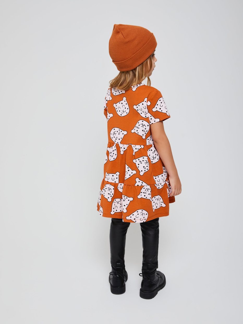 Трикотажное платье для девочек, фото - 8