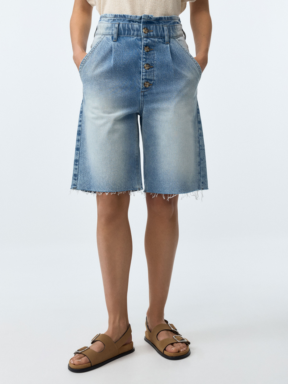 шорты джинсовые женские, фото - 5