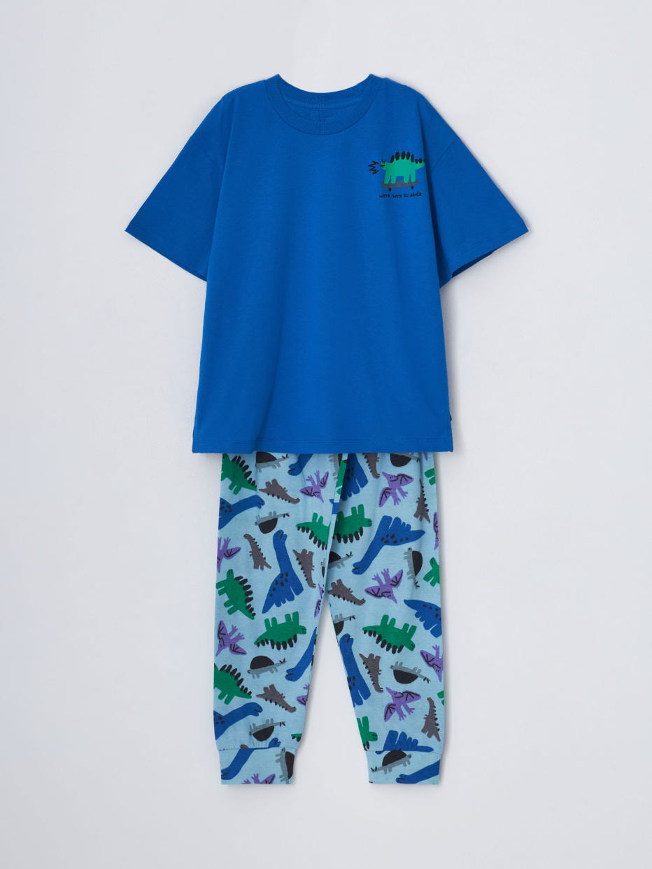 Пижама с принтом для мальчиков, фото - 3