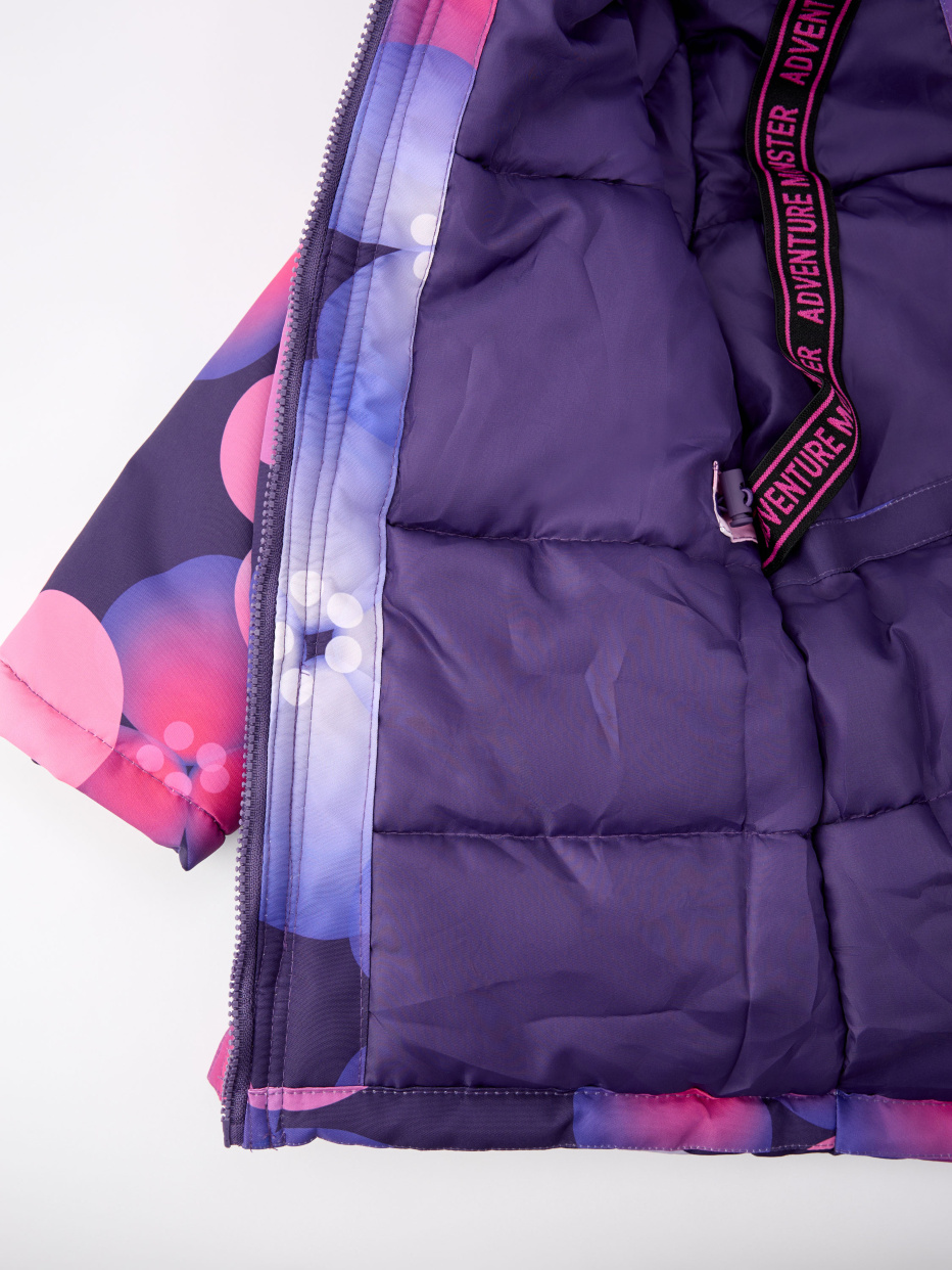 Куртка из технологичной мембраны для девочек, фото - 10