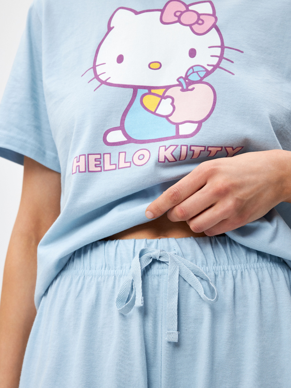 Пижама с принтом Hello Kitty, фото - 4