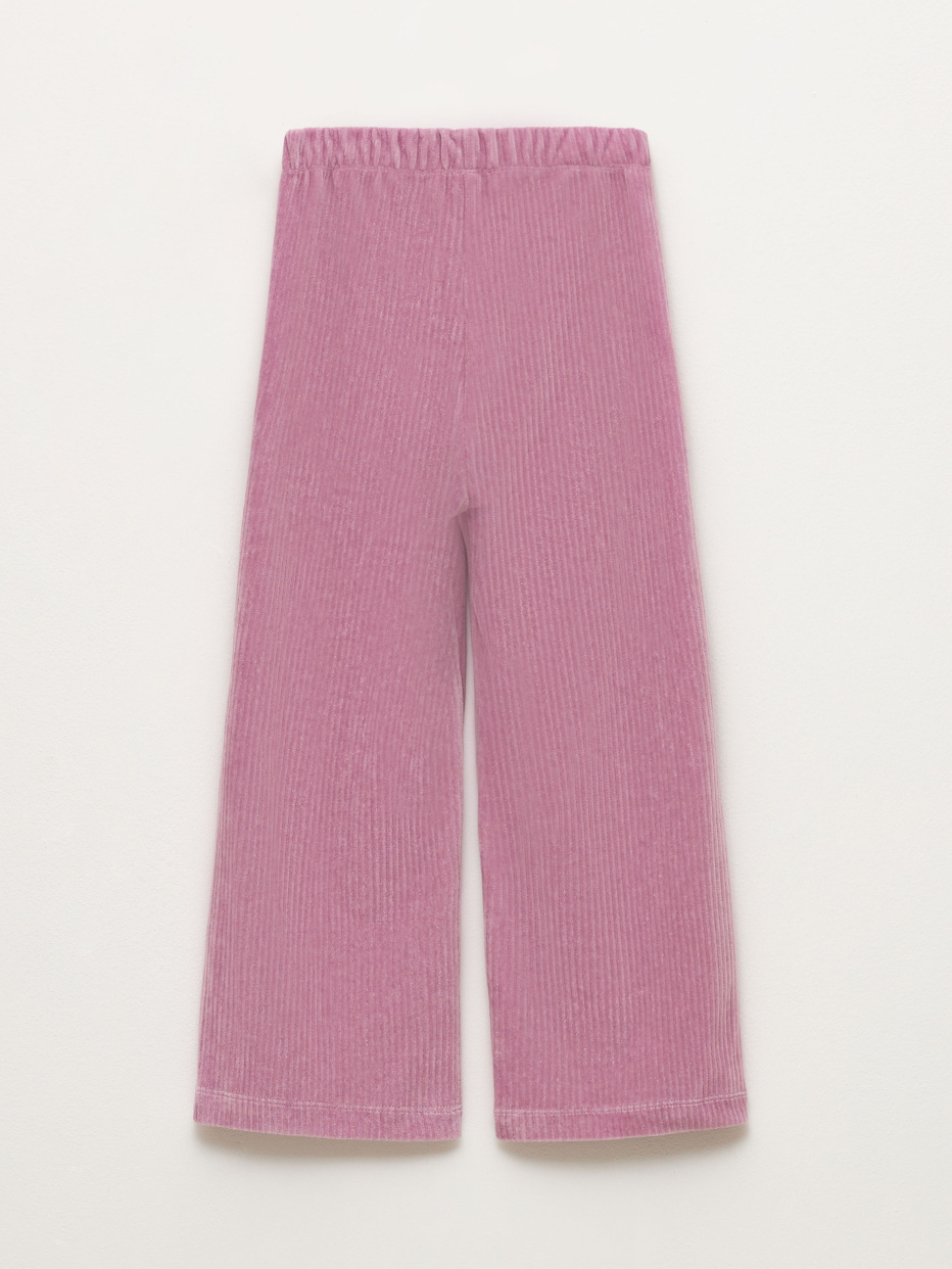 Прямые вельветовые брюки для девочек, фото - 4