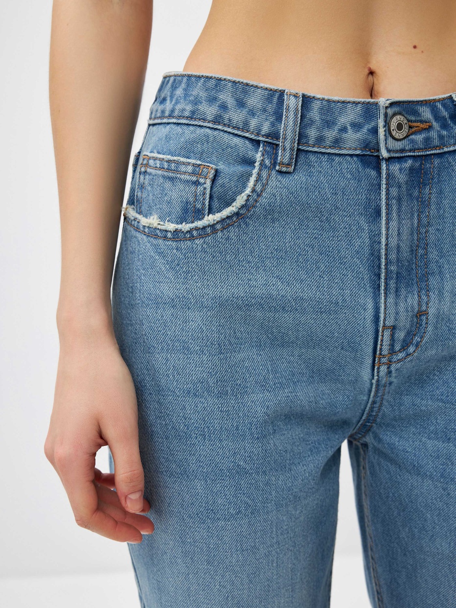 Укороченные джинсы клеш, фото - 6