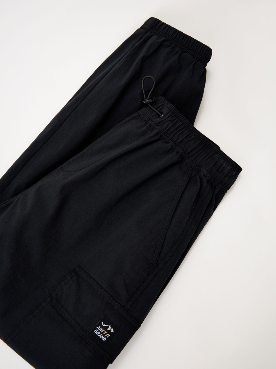 Утепленные брюки карго для мальчиков, фото - 4