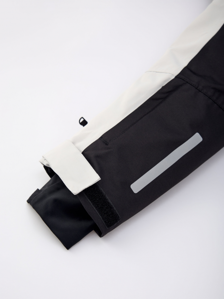 Горнолыжная куртка из технологичной мембраны с лямками детская, фото - 19