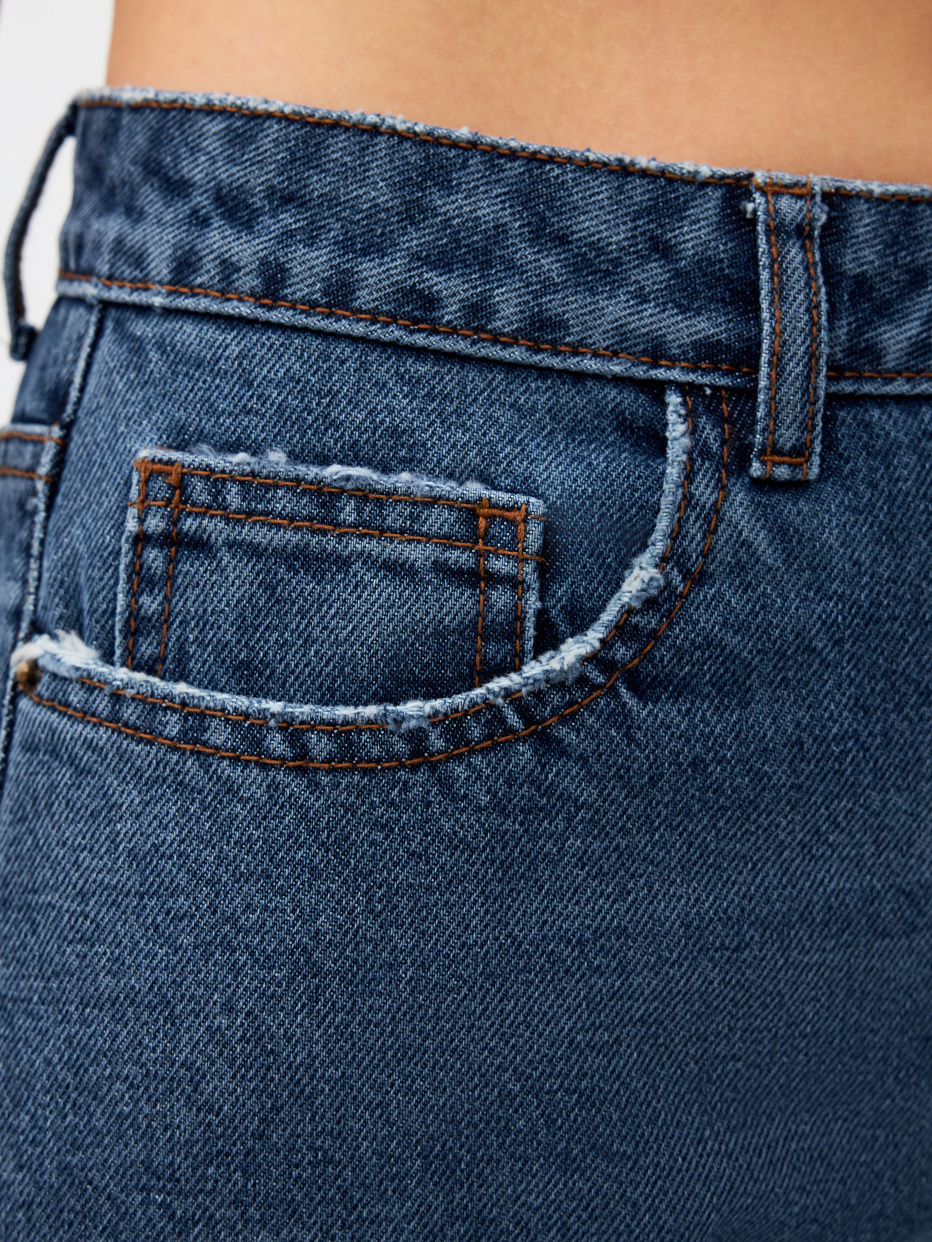Укороченные джинсы клеш, фото - 7
