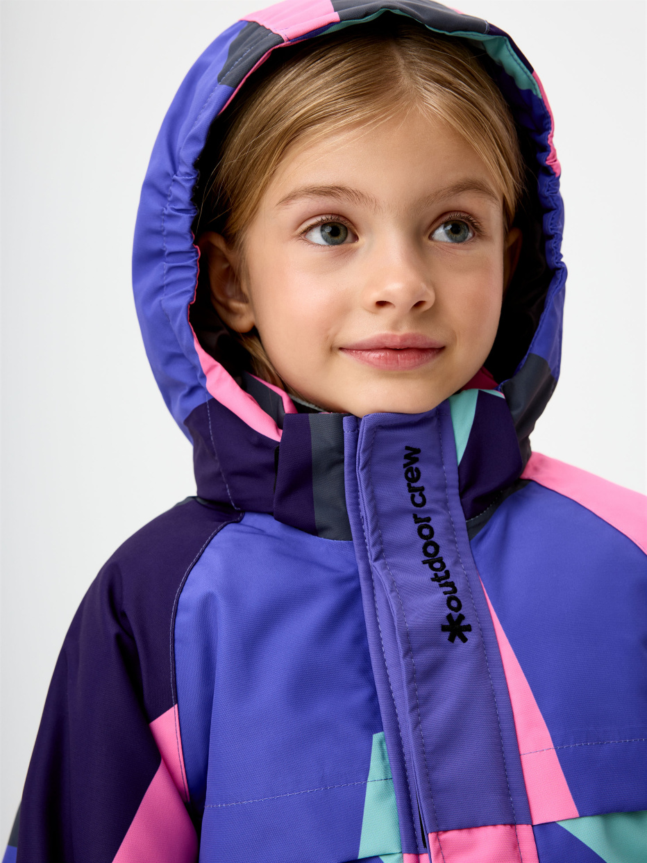 Горнолыжная куртка из коллекции sela х I’m Siberian для девочек, фото - 3