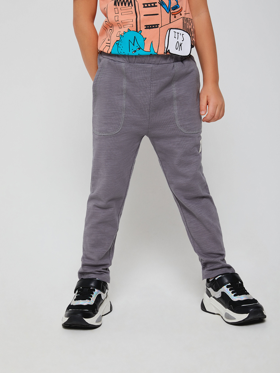 Трикотажные брюки для мальчиков, фото - 2