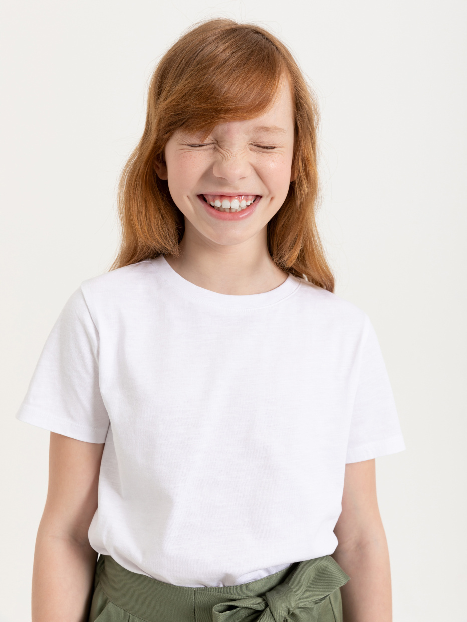 Базовая футболка для девочек, фото - 1