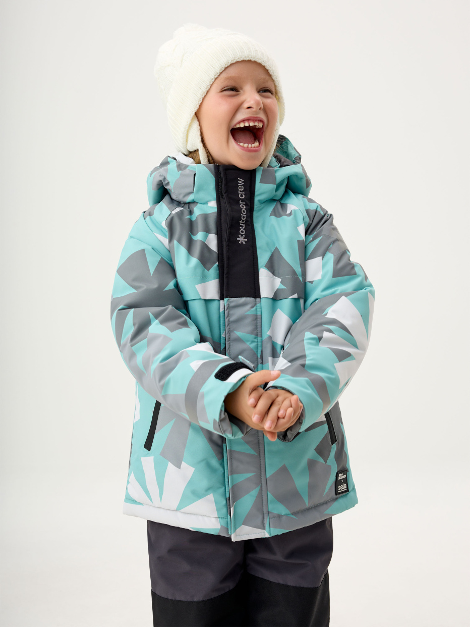 Горнолыжная куртка из коллекции sela х I’m Siberian для девочек, фото - 1