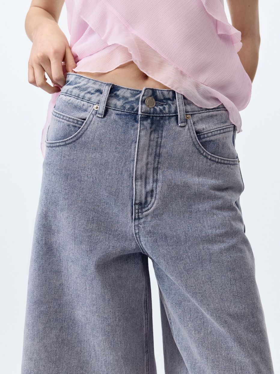 Удлиненные джинсовые шорты, фото - 5