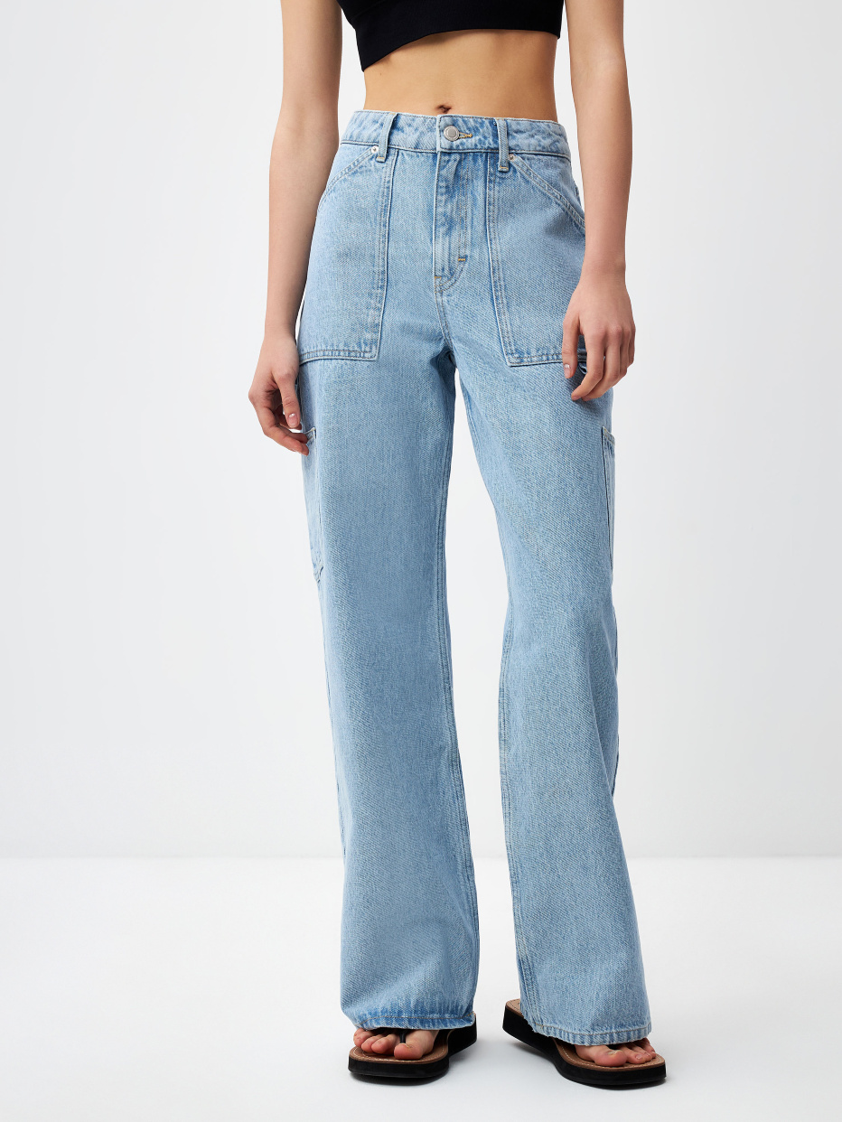 Широкие джинсы карго, фото - 2