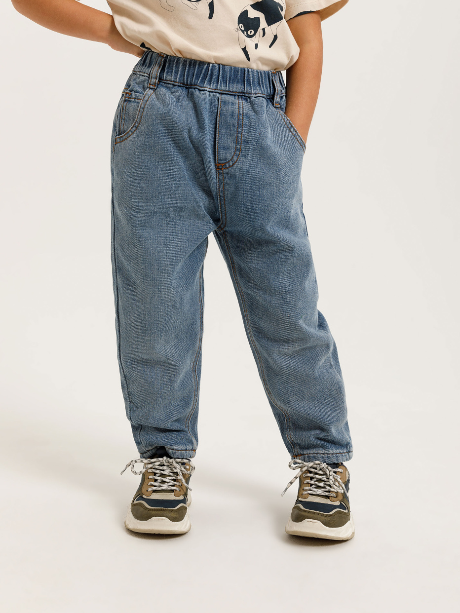 Утепленные джинсы для девочек, фото - 2