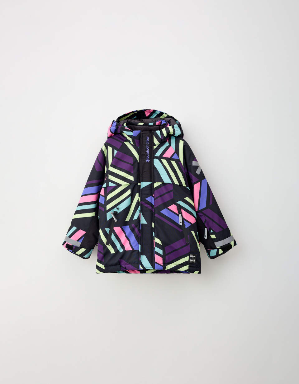 Горнолыжная куртка из коллекции sela х I’m Siberian для девочек