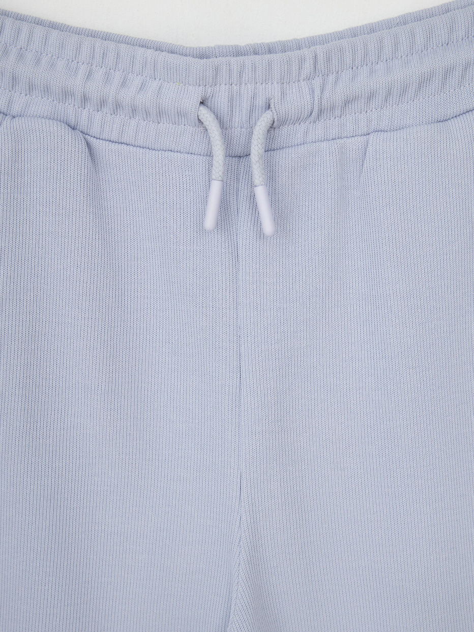 Трикотажные широкие брюки для девочек, фото - 5
