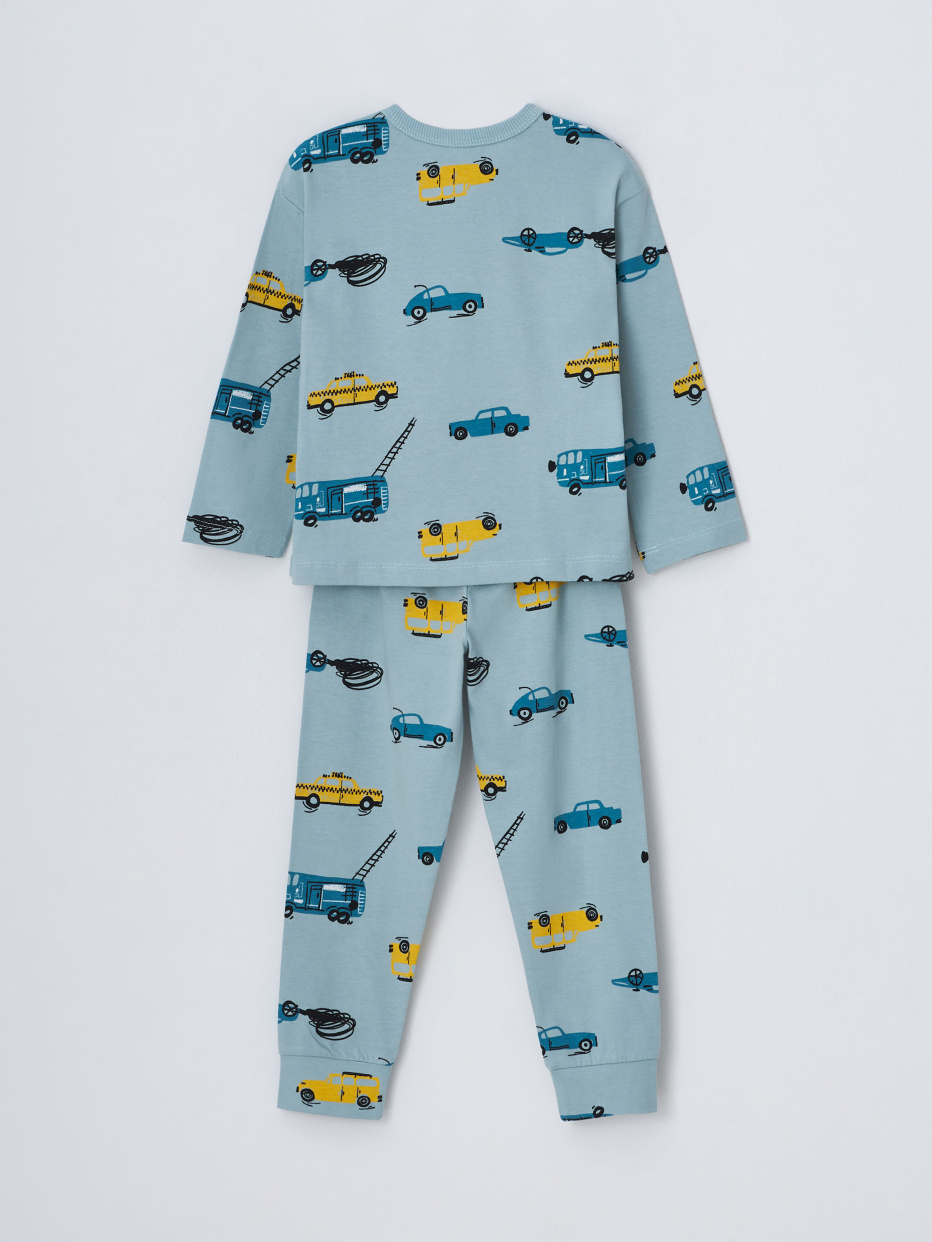 Пижама с принтом для мальчиков, фото - 3
