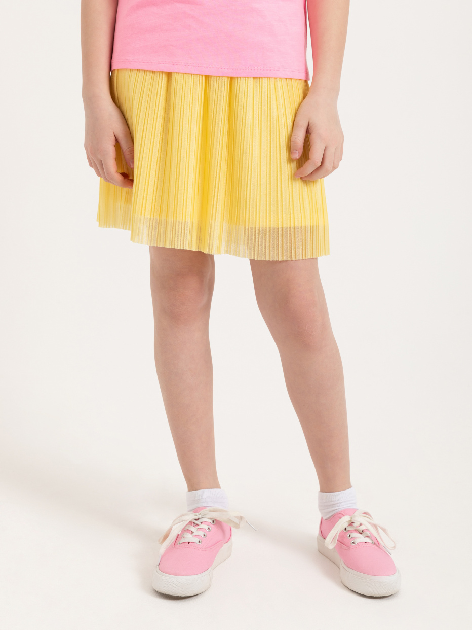 Плиссированная юбка для девочек, фото - 2