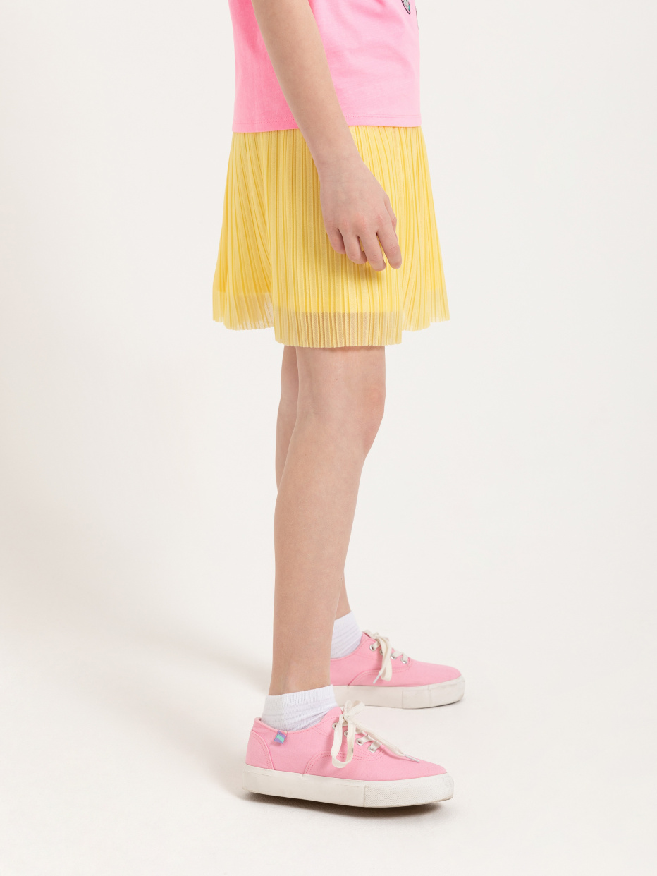 Плиссированная юбка для девочек, фото - 3