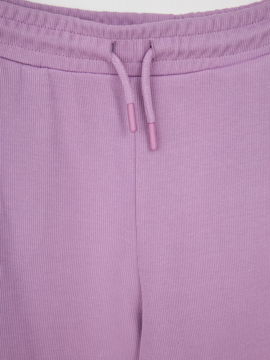 Трикотажные широкие брюки для девочек, фото - 6