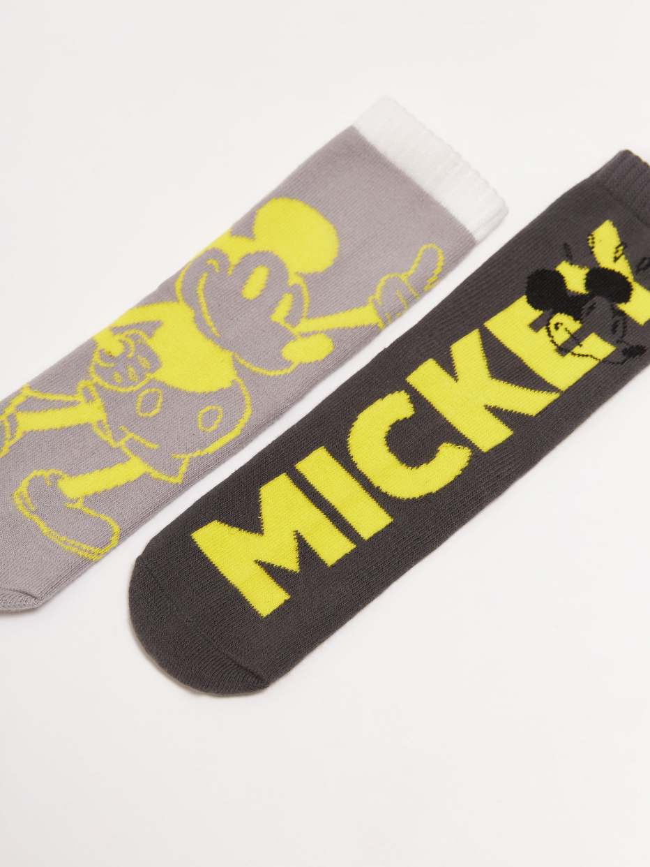Набор из 2 пар носков Disney Mickey Mouse для мальчиков, фото - 2