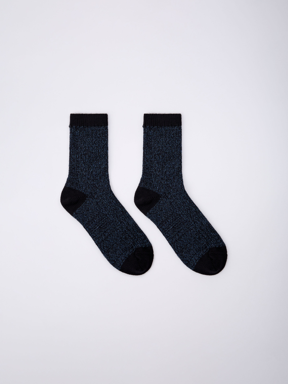 Вязаные носки шерстяные для мальчиков, фото - 1