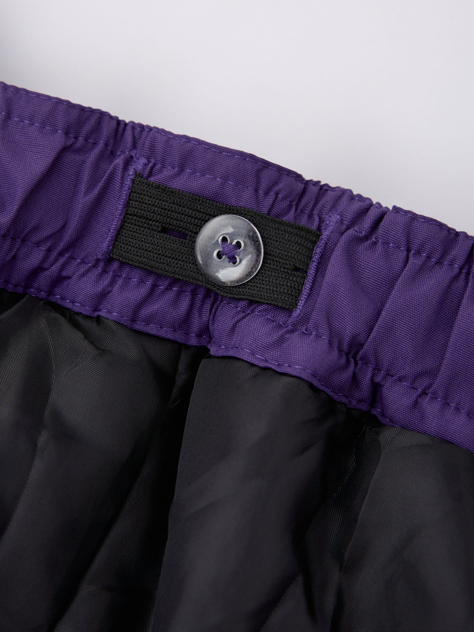 Утепленные брюки из технологичной мембраны для девочек, фото - 8