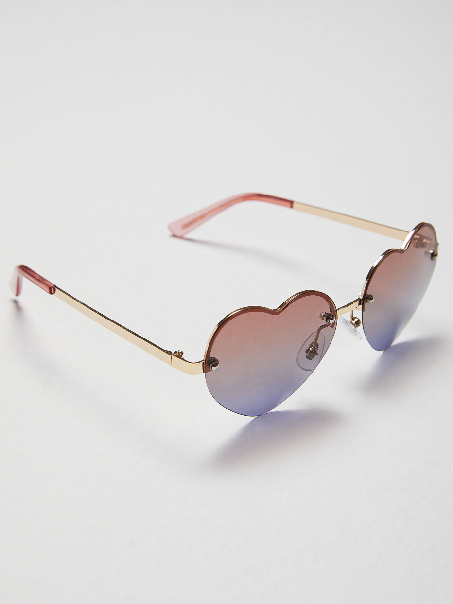 Детские солнцезащитные очки в форме сердечек, фото - 3