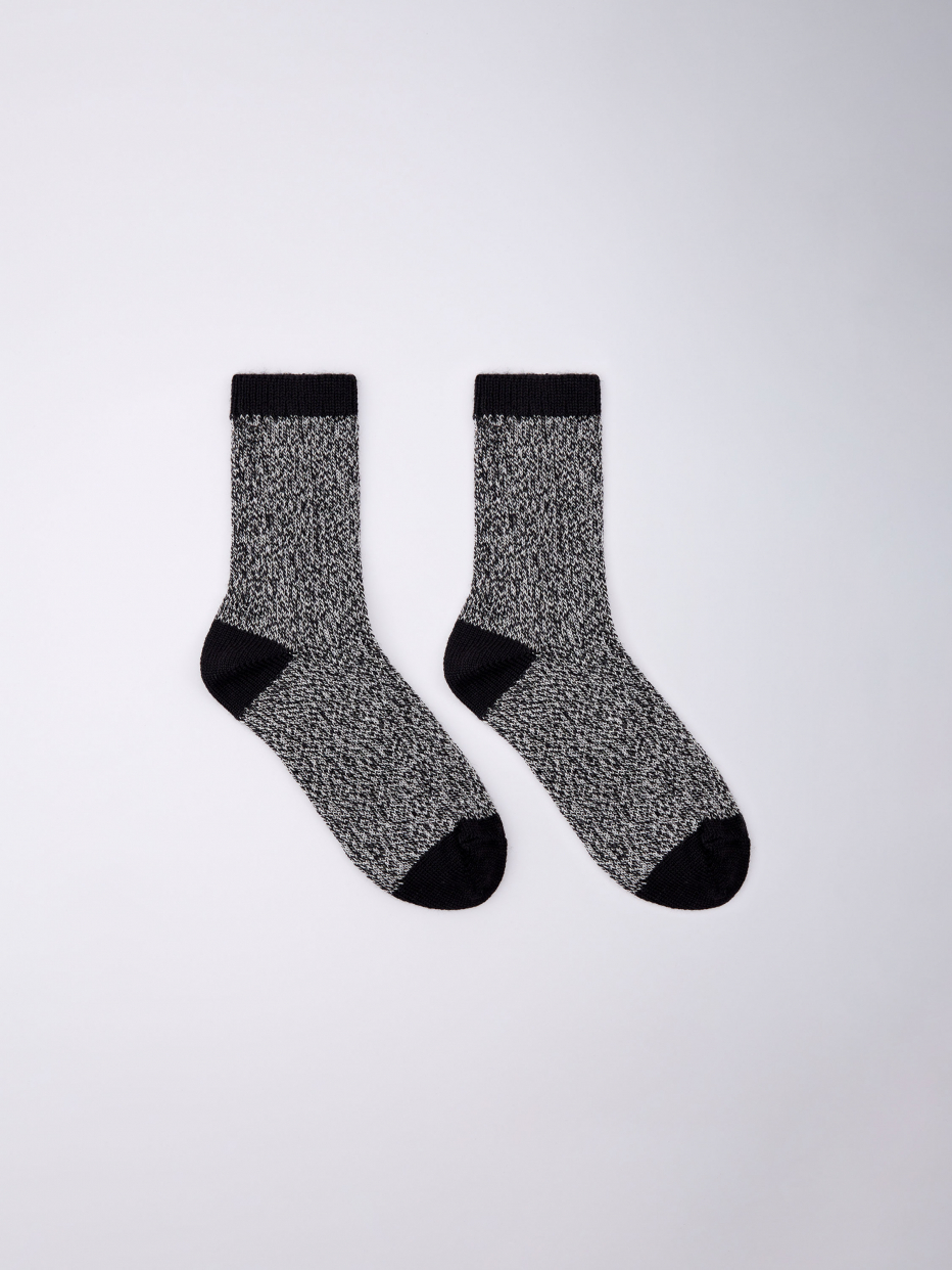 Вязаные носки шерстяные для мальчиков, фото - 1
