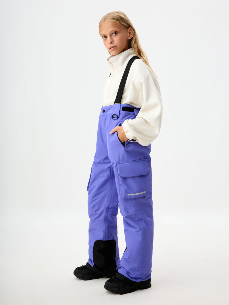 Горнолыжные брюки из технологичной мембраны для девочек, фото - 2