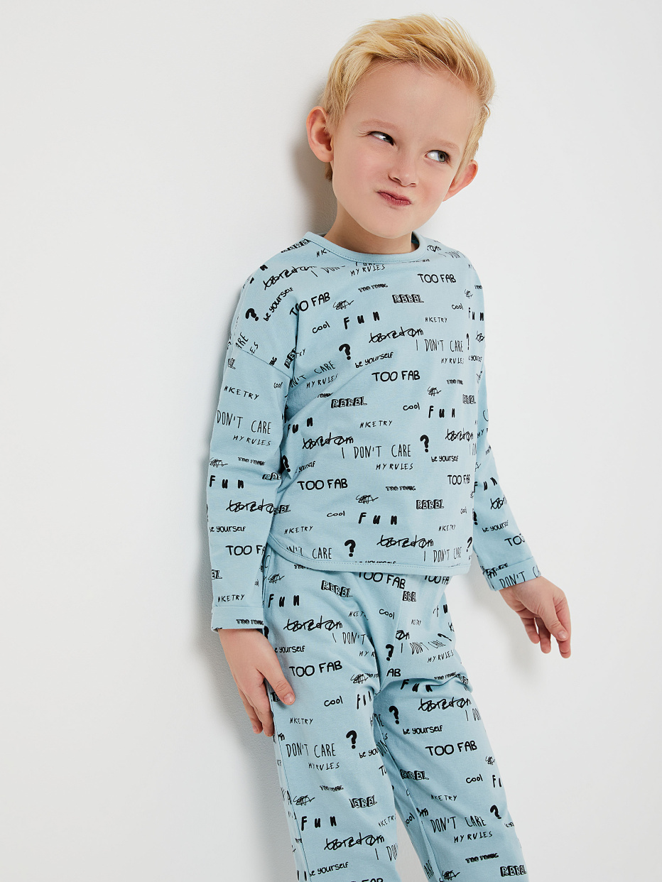 Трикотажная пижама для мальчиков, фото - 7