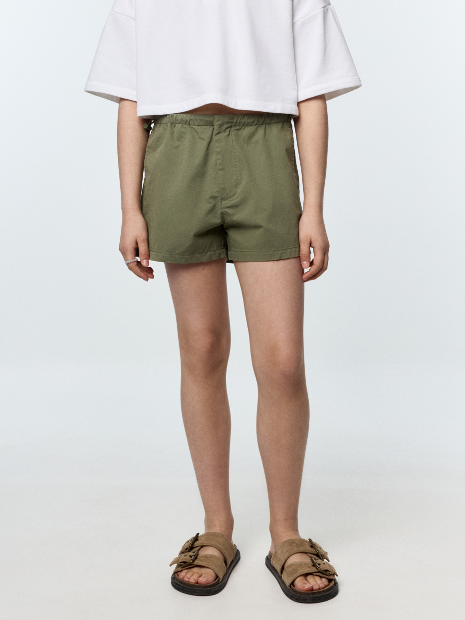 Короткие хлопковые шорты для девочек, фото - 2